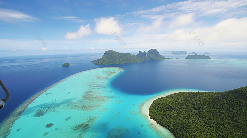 海洋清澈海岸马来西亚海岛热带岛屿,高清,摄影图,摄影图片,图片大全,摄影图免费下载